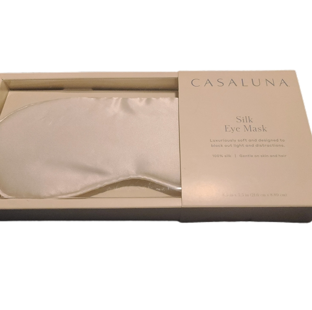 100% Genuine Silk Eye Mask